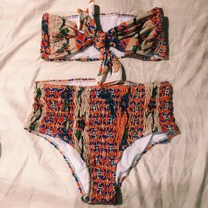 Beautiful boho bathing suit